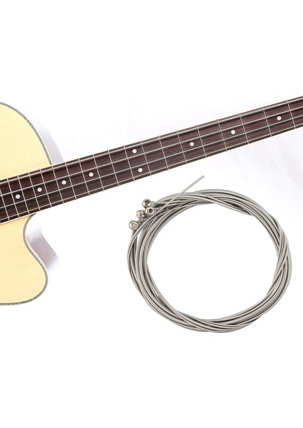 4 Telli Bas Gitar Için 8x Çelik Teller (Yurt Dışından)