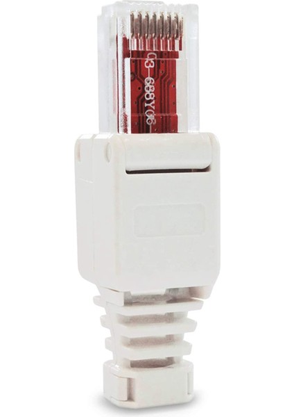 10 x Ağ Konnektörleri Aletsiz RJ45 Cat6 Lan Utp Kablo Fişi (Yurt Dışından)
