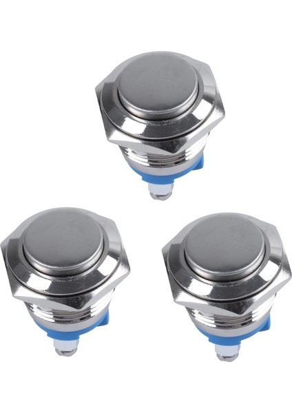16MM Yüksek Yuvarlak Yüksek Yuvarlak Anlık Metal Basmalı Düğme Anahtarı (Yurt Dışından)