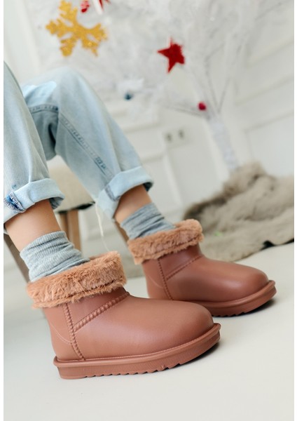 Mordi Taba Oval Burunlu Su Geçirmez Içi Kürklü Bot fiyatları