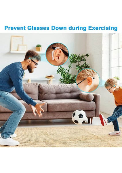 12 Çift Gözlük Kulak Tutacağı, Kaymaz Gözlük Tutucu, Silikon Gözlük Kulak Kancası, Gözlük Tapınağı Ipuçları Kol Tutucu (Yurt Dışından) indirimleri