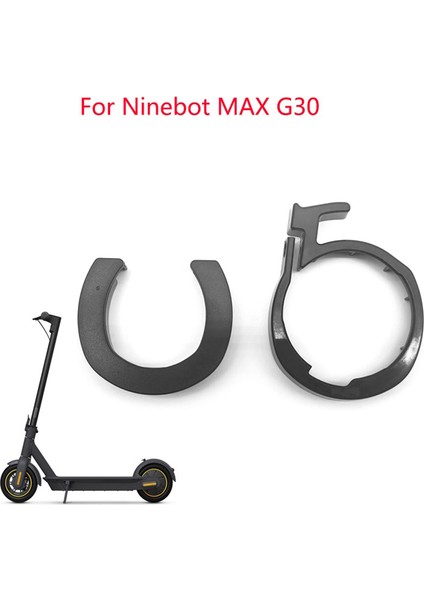 Ninebot Max G30 Parçaları ile Uyumlu Scooter Ön Boru Em Katlanır Koruma Halkası (Yurt Dışından)