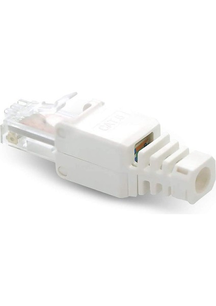10 x Ağ Konnektörleri Aletsiz RJ45 Cat6 Lan Utp Kablo Fişi (Yurt Dışından)