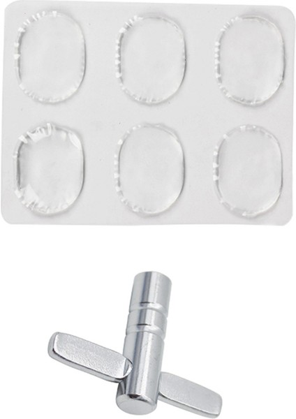 Davul Sönümleyici Jel 18 Paket, Bir Davul Akort Anahtarı Paketi 1 (Yurt Dışından) modelleri