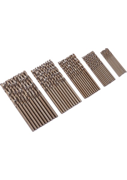 50 Adet M35 Kobalt Matkap Ucu Seti, Hss-Co Matkap Seti 1-3mm (Yurt Dışından)