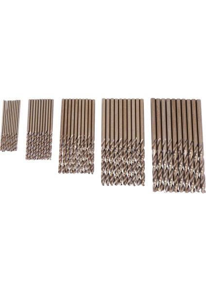 50 Adet M35 Kobalt Matkap Ucu Seti, Hss-Co Matkap Seti 1-3mm (Yurt Dışından)