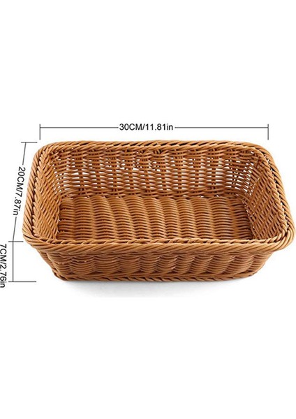 2 Adet Dikdörtgen Masa Veya Tezgah Teşhir Sepeti (Yurt Dışından) modelleri