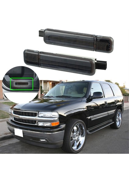 Hummer H2 ile Uyumlu 12V Ön Iç Kapı Paneli Gösterge Işığı 15021517 (Yurt Dışından)