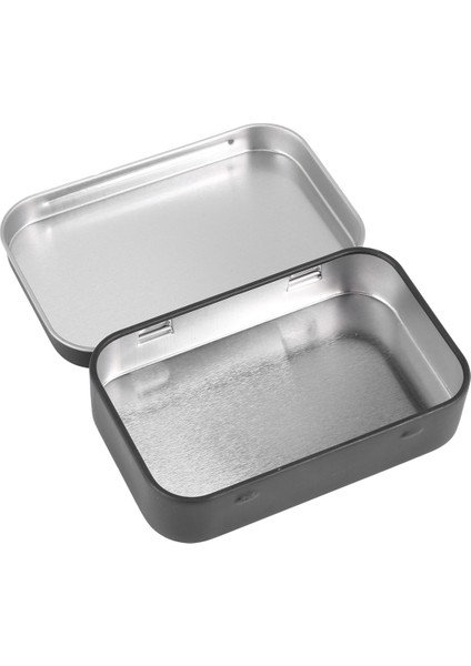 95X60X21MM Siyah Metal Kutu Mat Şeker Kutusu Küçük Kutu (Yurt Dışından) indirimleri