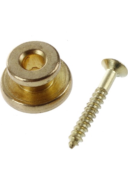 Gitar Mandolin Için Montaj Vidası ile 4 Adet Altın Kayış Düğmesi (Yurt Dışından) modelleri