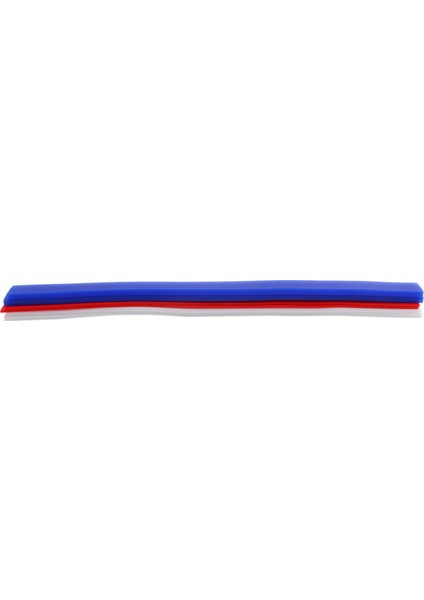 2x Silikon Hamur Kalınlığı Ölçme Şeritleri 38CM, Pişirme Için Oklava Paspayı Çubukları, 3 Boyutlu Hamur Haddeleme Şeritleri (Yurt Dışından)