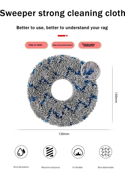 W11 Için 4pcs Süpürge Paspas Bezi (Yurt Dışından) fiyatları