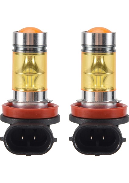 x Yüksek Güçlü LED Işıklar 100W H11 Sarı Sis Farı 20LED Işık (Yurt Dışından)