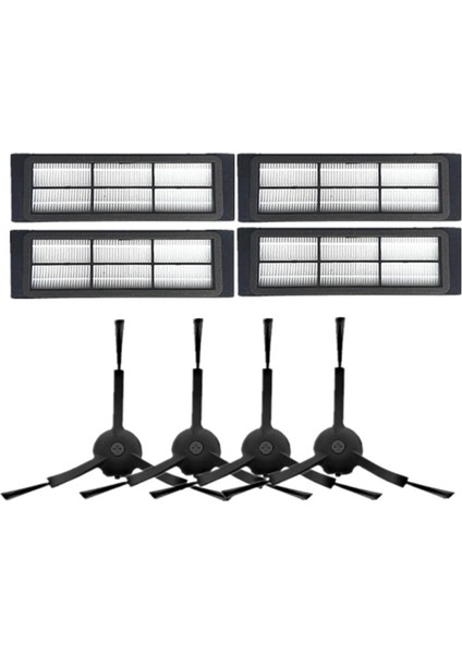 16PCS 3D Ayna Akrilik Ayrılabilir Duvar Icker Dekor Üç Köşeli (Yurt Dışından)