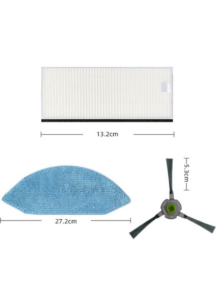 Deebot U2 DGN22 Robot Süpürgeler Için Aksesuar Kiti (Yurt Dışından)