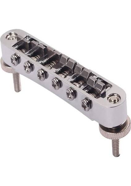 Lp Köprü Ayar O Matic Köprü Ayarlanabilir Krom Kaplama Gitar Köprüsü Gitar Müzikal Yedek Aksesuar (Yurt Dışından)