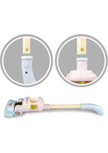 2x Çocuk Elektrikli Elektrikli Süpürge Oyuncak Simülasyon Vakum Yakalayıcı Çocuklar Temizlik Eğitici Oyuncak Pretend, Mavi (Yurt Dışından) fırsatları