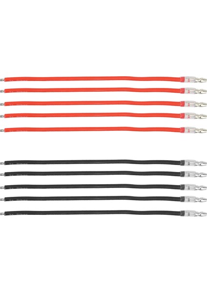 10 Adet 16AWG Silikon Tel 380 390 Fırçalı Motor Bağlantı Kablosu ile Uyumlu (Yurt Dışından)