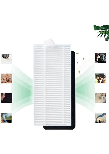 Eternal Max X-Treme, Ultimate, Titanium, Vital Elektrikli Süpürge Yan Fırçası Hepa Filtre Paspas Bezi Için Yedek Parçalar (Yurt Dışından)