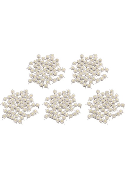 250 Adet 1W Diyot Yüksek Güçlü Soğuk Beyaz LED Boncuk 1 Watt Lamba Çipi 3V-3.4V (Yurt Dışından)