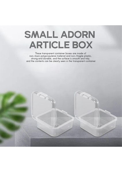 Küçük Eşyaları, Boncukları Toplamak Için 6 Parça Plastik Şeffaf Saklama Kutusu (Yurt Dışından) modelleri