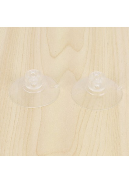 10 Adet 47MM Şeffaf Plastik Duvar Vantuz Klip Kelepçesi (Yurt Dışından)