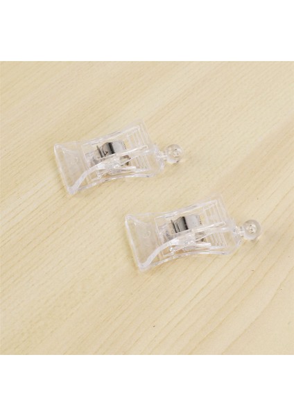 10 Adet 47MM Şeffaf Plastik Duvar Vantuz Klip Kelepçesi (Yurt Dışından)