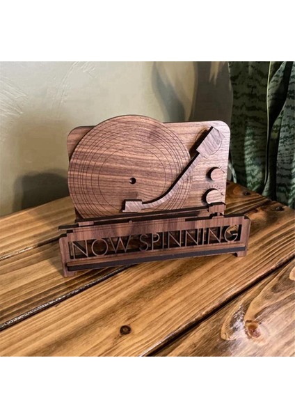 Çocuklar Için Çok Fonksiyonlu Müzik Albümü Koleksiyon Braketi, Ahşap Rengi (Yurt Dışından) indirimleri