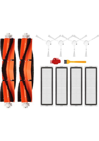 1c 2c Filtre Ana Yan Fırça Paspas Bezi Parça Kiti Için (Yurt Dışından)