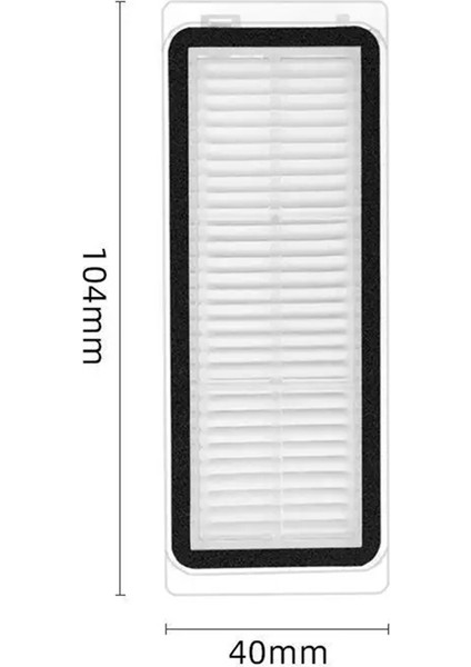 Bot L20 Ula Ana Yan Fırça Hepa Filtre Toz Torbası Için 42PCS (Yurt Dışından)