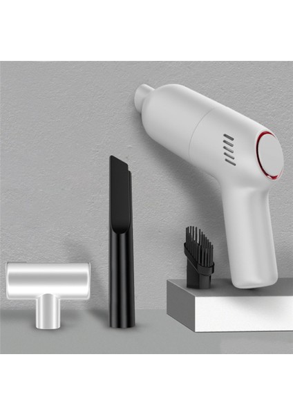 Kablosuz Araç Elektrikli Süpürge Akülü El Süpürgesi 8000PA Ev Araba Çift Kullanımlı Mini Elektrikli Süpürge Dahili Pil B (Yurt Dışından)