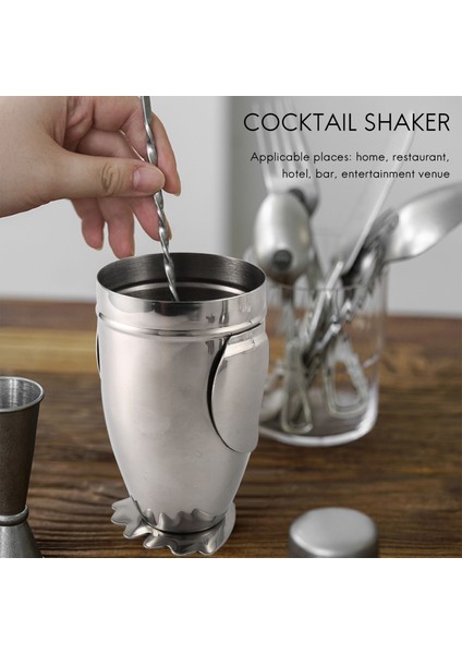 500 ml Kokteyl Shaker, Yaratıcı Penguen Paslanmaz Çelik Bar Barmen Içecek Mikser Shaker Pot, Şarap Şişesi, Şarap Aksesuarları (Yurt Dışından) fiyatları