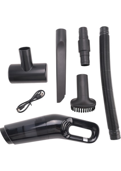 El Tipi Elektrikli Süpürge Akülü Taşınabilir El Tipi Elektrikli Süpürge Şarj Edilebilir Küçük Araba Süpürgesi, 120W Yüksek Güç ile (Yurt Dışından) indirimleri