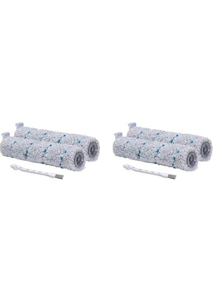 Crosswave Akülü Max Serisi Elektrikli Süpürge Için 4 Adet Çok Yüzeyli Fırça Rulosu, 2765/2554 Için Uygun (Yurt Dışından)