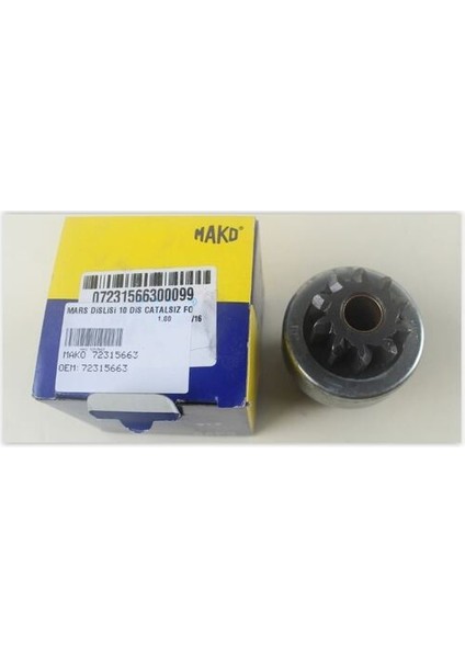 72315663 Marş Dişlisi 10 Diş Catalsız Ford-Dodge-Mf-Tf 72315663