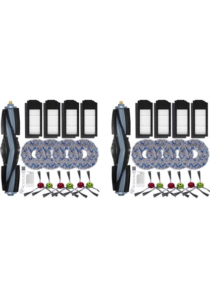Deebot X1 Omni Için 2x Aksesuarlar, Deebot X1 Turbo Elektrikli Süpürge Için Yedek Parçalar (Yurt Dışından)