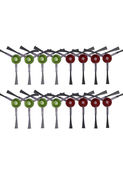 Ecovac Deebot Ozmo T9 T9 /t8 Max T8 Power Için 16PCS Yan Fırça (Yurt Dışından)