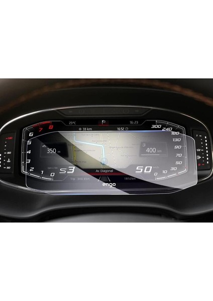 Cupra Formentor 10.25 Inç Ekran Koruyucu Dijital Gösterge