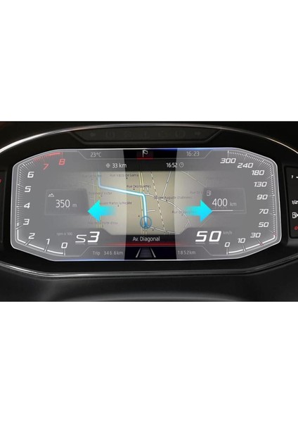 Cupra Formentor 10.25 Inç Ekran Koruyucu Dijital Gösterge modelleri