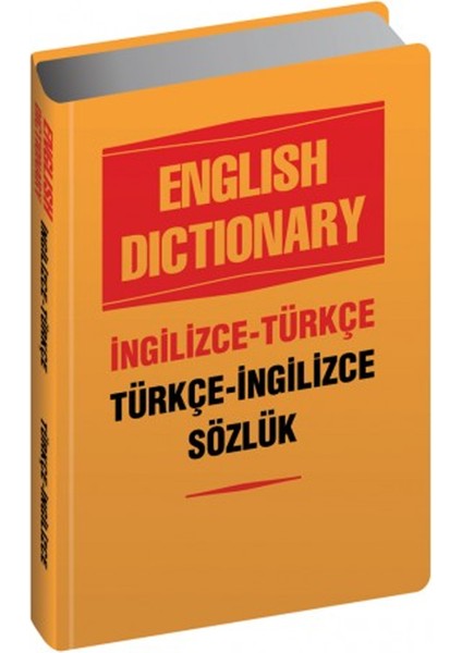 Ingilizce Türkçe Sözlük Plastik Kapak
