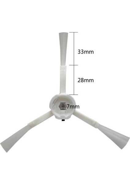 S50 S51 S55 S6 Akıllı Süpürge Için Elektrikli Süpürge Paspas Fırçası (Yurt Dışından)