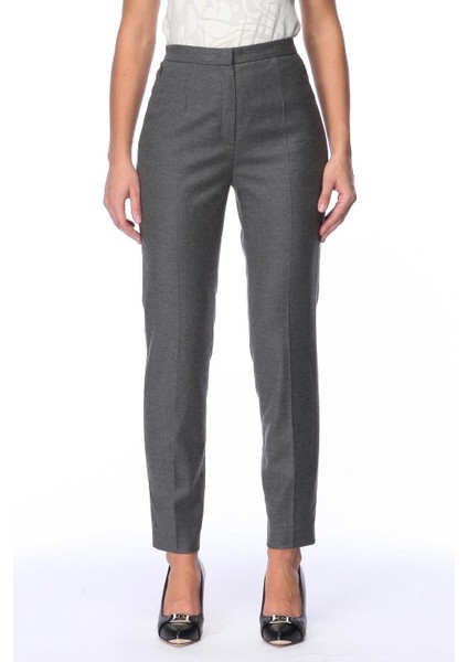 Yüksek Bel Klasik Yün ve Kaşmir Pantolon fiyatları