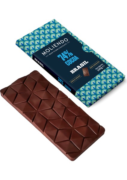 Moliendo Brasil %74 Kakao Premium Tablet Çikolata 100 g fiyatları