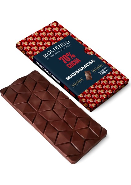 Moliendo Madagascar %70 Kakao Premium Tablet Çikolata 100 g fiyatları