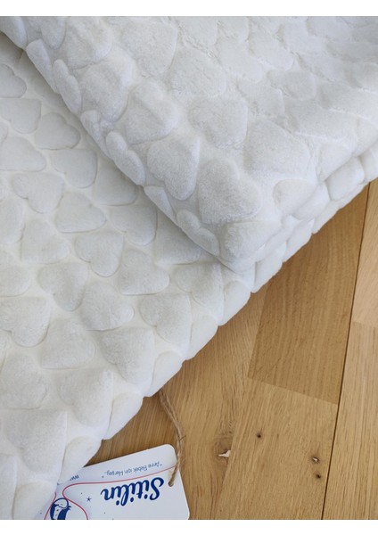 Peluş Kalp Bebek Battaniyesi STL5050 fiyatları