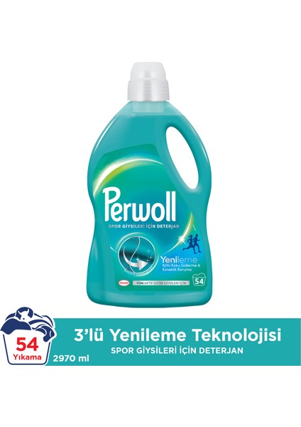 Spor Giysiler Için Sıvı Bakım Deterjanı 2970 ml