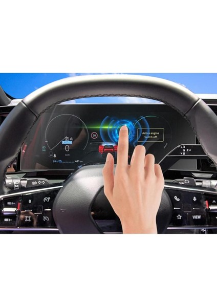 Renault Austral Dijital Gösterge Ekran Koruyucu 12.3 Inç modelleri