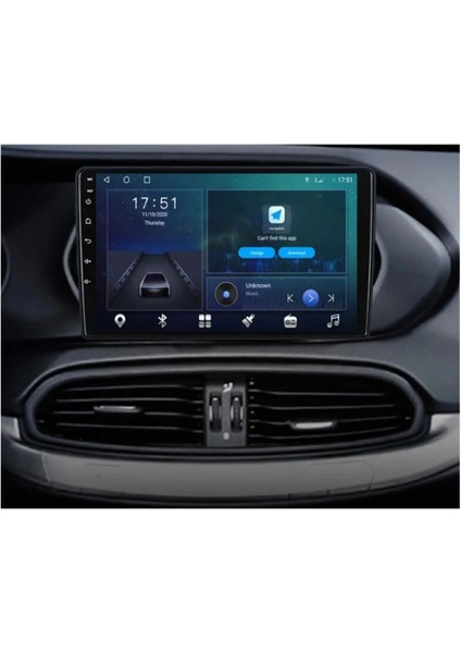 Fiat Egea Multimedya Android Teyp 4gb Ram 64GB Hafıza Carplay Kamera Hediyeli Uyumlu modelleri