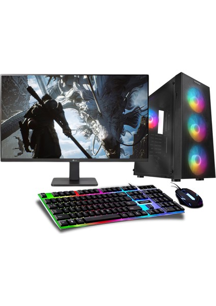 Gmx7114 İ5 12.Nesil 12600K 16Gb Ddr4 512Gb M2 Nvme 4Gb Gtx1650 "27 Oyun Bilgisayarı