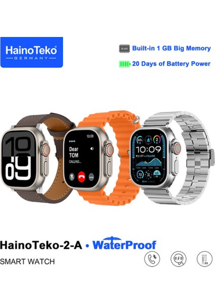 Hainoteko -2-A Waterproof Akıllı Saat